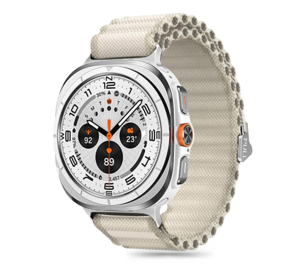 Tech-Protect Weave Pro do Galaxy Watch Ultra (47 mm) Crayon White - 1290819 - zdjęcie